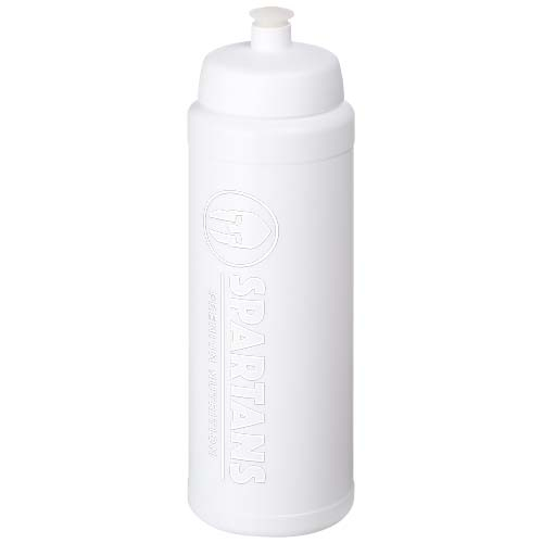 Bouteille 750ml de sport à personnaliser Rise Baseline Blanc / Blanc